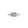Image 1 : 1 ctw Solitaire Certified VS/SI Diamond Ring 18K White Gold