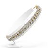 Image 2 : 17 ctw Pear Diamond Designer Bracelet 18K Yellow Gold