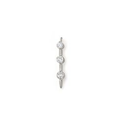 1.0 ctw Certified VS/SI Diamond Pendant 18K White Gold