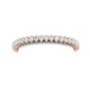 Image 2 : 4 ctw Certified SI/I Diamond 2 Prong Bracelet 10K Rose Gold