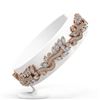 Image 2 : 12.5 ctw Pear Diamond Designer Bracelet 18K Rose Gold