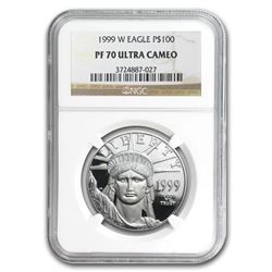 1999-W 1 oz Proof Platinum American Eagle PF-70 NGC