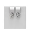 Image 1 : 3 ctw Diamond Earrings 18K White Gold