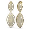 Image 2 : 6 ctw Diamond Earrings 18K Yellow Gold