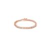Image 1 : 1.0 ctw Certified VS/SI Diamond Bracelet 18K Rose Gold