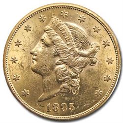 1895-S $20 Liberty Gold Double Eagle AU