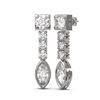 Image 2 : 2.14 ctw Diamond Earrings 18K White Gold