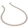 Image 2 : 28 ctw Mix Cut Diamonds Designer Necklace 18K Rose Gold