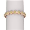Image 1 : 16.91 ctw Fancy Yellow Diamond Bracelet 18K Rose Gold