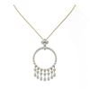 Image 2 : 6 ctw Pear Cut Diamond Designer Necklace 18K Yellow Gold