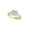 Image 1 : 1.75 ctw VS/SI Diamond 3 Stone Princess Cut Ring 18K Yellow Gold