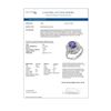 Image 2 : 2.70 ctw Tanzanite & Diamond Ring 18K White Gold