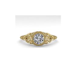 .50 ctw VS/SI Diamond Engagement Ring 18K Yellow Gold