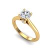 Image 1 : 1.08 ctw VS/SI Diamond Solitaire Art Deco Ring 18K Yellow Gold