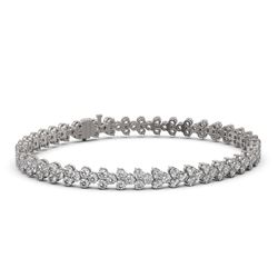 9 ctw Diamond Designer Bracelet 18K White Gold