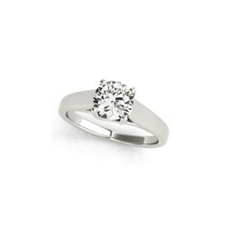 1.5 ctw Certified VS/SI Diamond Ring 18K White Gold