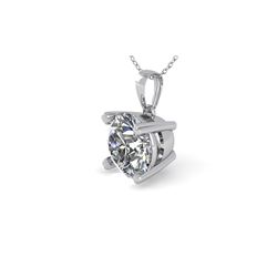 1 ctw VS/SI Diamond Designer Necklace 18K White Gold