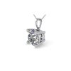 Image 1 : 1 ctw VS/SI Diamond Designer Necklace 18K White Gold