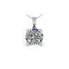 Image 2 : 1 ctw VS/SI Diamond Designer Necklace 18K White Gold