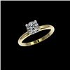 Image 2 : 1 ctw Certified Quality Diamond Engagement Ring 10K Yellow Gold