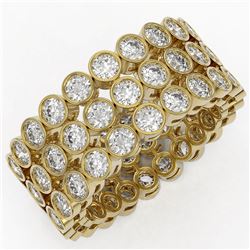 4.62 ctw Diamond Designer Ring 18K Yellow Gold