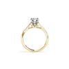 Image 2 : 0.77 ctw Certified VS/SI Diamond Ring 18K Yellow Gold
