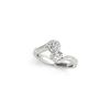 Image 2 : 1.25 ctw VS/SI Diamond 2 Stone 2 Stone Ring 18K White Gold