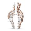 Image 2 : 7.23 ctw Diamond Earrings 18K Rose Gold