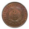 Image 3 : 1871 Two Cent Piece MS-65 PCGS (Red/Brown)