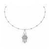 Image 1 : 5 ctw Diamond Designer Necklace 18K White Gold