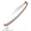 Image 2 : 5 ctw Diamond Designer Bracelet 18K Rose Gold