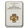 Image 1 : 1987 1/4 oz Gold American Eagle MS-70 NGC