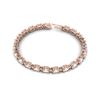 Image 2 : 21.2 ctw Morganite & VS/SI Diamond Eternity Bracelet 10K Rose Gold