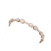 Image 2 : 9.28 ctw Diamond Bracelet 18K Rose Gold