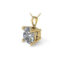 1.50 ctw VS/SI Diamond Designer Necklace 14K Yellow Gold