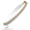 Image 2 : 7 ctw Diamond Designer Bracelet 18K Yellow Gold