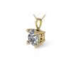 Image 1 : 1 ctw VS/SI Diamond Designer Necklace 14K Yellow Gold