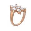 Image 1 : 3.68 ctw Diamond Ring 18K Rose Gold