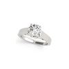 Image 2 : 1 ctw Certified VS/SI Diamond Solitaire 2pc Wedding Set 14K White Gold