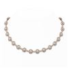 Image 1 : 23 ctw Diamond Designer Necklace 18K Rose Gold