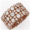 Image 1 : 6.3 ctw Diamond Designer Ring 18K Rose Gold