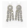 Image 1 : 12.28 ctw Diamond Earrings 18K Yellow Gold