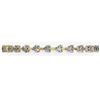 Image 2 : 8 ctw Heart Diamond Designer Bracelet 18K Yellow Gold