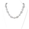 Image 1 : 22 ctw Diamond and Pearl Necklace 18K White Gold