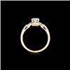 Image 2 : 1.36 ctw Certified Diamond Solitaire Ring 10K Yellow Gold