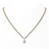 Image 1 : 13 ctw Diamond Designer Necklace 18K Yellow Gold