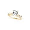 0.98 ctw Certified VS/SI Diamond Antique Ring 18K Yellow Gold