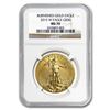 Image 1 : 2015-W 1 oz Burnished Gold Eagle MS-70 NGC
