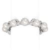 18 ctw Diamond and Pearl Bracelet 18K White Gold
