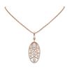 2.47 ctw Diamond Necklace 18K Rose Gold